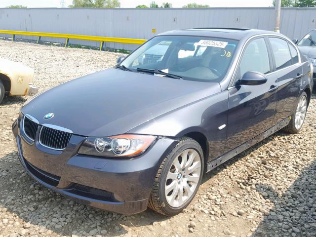 WBAVD335X6KV63506 - 2006 BMW 330 XI GRAY photo 2