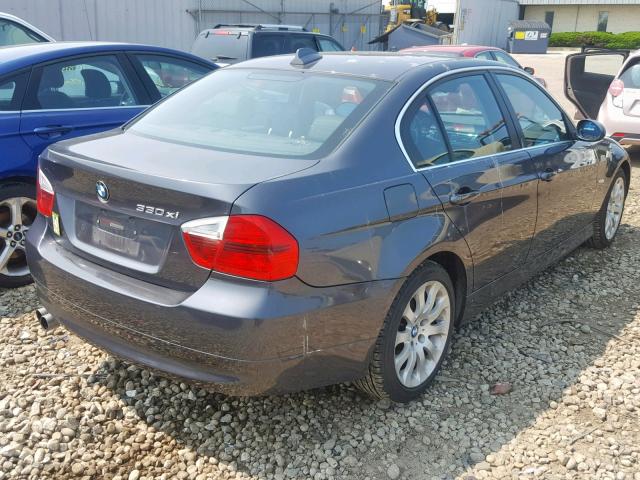 WBAVD335X6KV63506 - 2006 BMW 330 XI GRAY photo 4