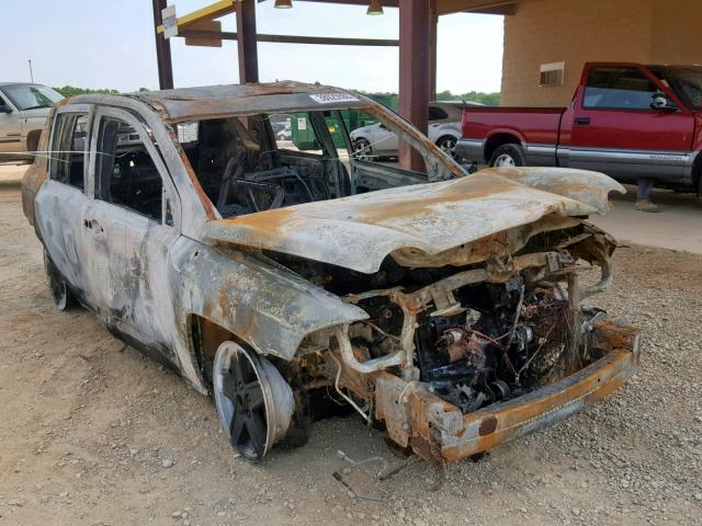 1J8FF47W17D389883 - 2007 JEEP COMPASS BURN photo 1