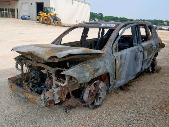 1J8FF47W17D389883 - 2007 JEEP COMPASS BURN photo 2