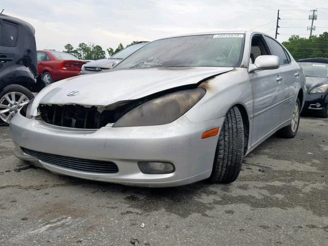 JTHBF30G730095777 - 2003 LEXUS ES 300 SILVER photo 2