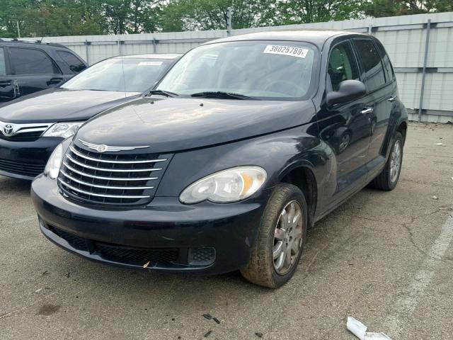 3A4FY58B97T606197 - 2007 CHRYSLER PT CRUISER BLACK photo 2