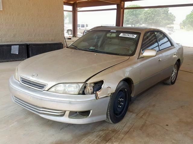 JT8BF28G010315322 - 2001 LEXUS ES 300 BEIGE photo 2