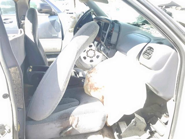 1B7FL26P6VS313051 - 1997 DODGE DAKOTA WHITE photo 5