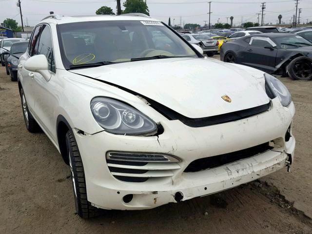 WP1AA2A29CLA01565 - 2012 PORSCHE CAYENNE WHITE photo 1