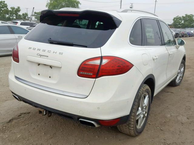 WP1AA2A29CLA01565 - 2012 PORSCHE CAYENNE WHITE photo 4