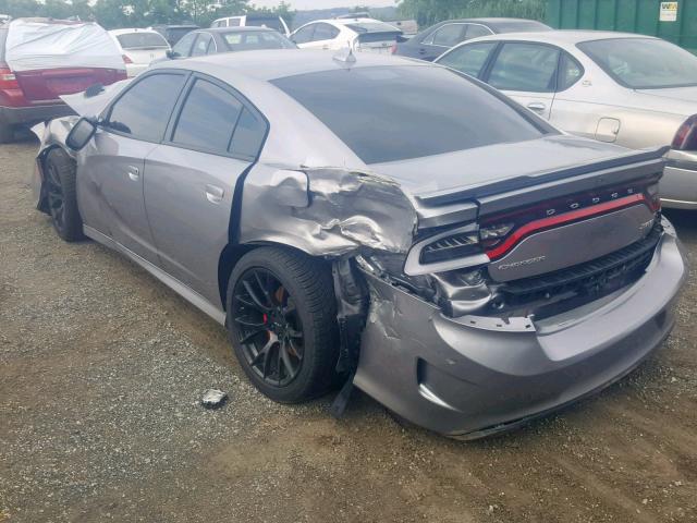 2C3CDXL91GH176280 - 2016 DODGE CHARGER SR GRAY photo 3