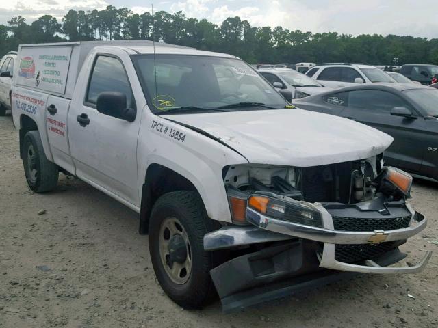 1GBGSBFE3B8137742 - 2011 CHEVROLET COLORADO WHITE photo 1