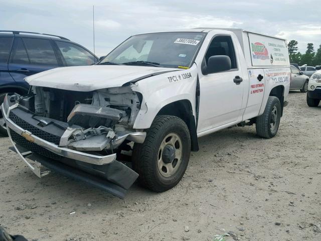 1GBGSBFE3B8137742 - 2011 CHEVROLET COLORADO WHITE photo 2