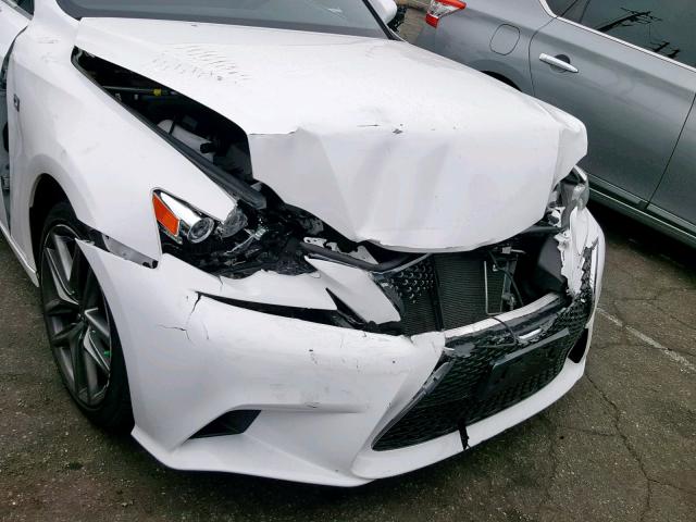 JTHBA1D29G5036157 - 2016 LEXUS IS 200T WHITE photo 9