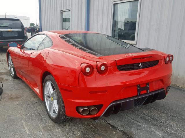 ZFFEW58A370151358 - 2007 FERRARI F430 RED photo 3