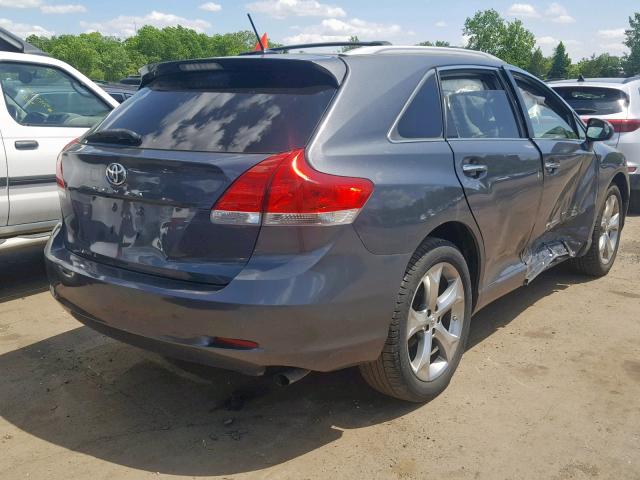 4T3ZK3BB8BU038799 - 2011 TOYOTA VENZA GRAY photo 4