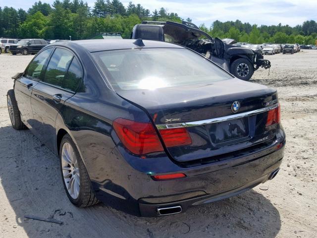 WBAYB6C51DD223974 - 2013 BMW 750 XI BLUE photo 3