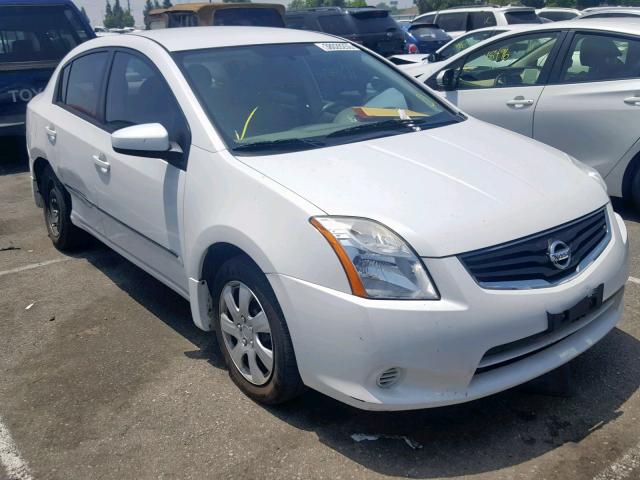 3N1AB6AP7AL722697 - 2010 NISSAN SENTRA 2.0 WHITE photo 1