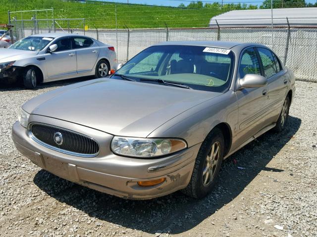 1G4HP54K244144005 - 2004 BUICK LESABRE CU BEIGE photo 2