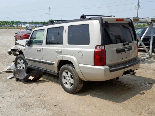 1J8HG48N18C163569 - 2008 JEEP COMMANDER SILVER photo 3