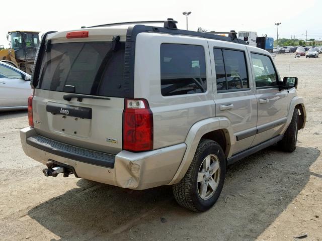 1J8HG48N18C163569 - 2008 JEEP COMMANDER SILVER photo 4