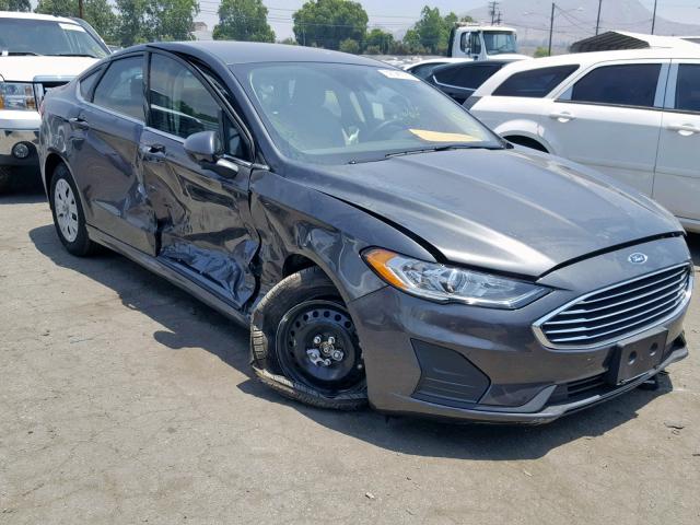 3FA6P0G75KR177290 - 2019 FORD FUSION S CHARCOAL photo 1