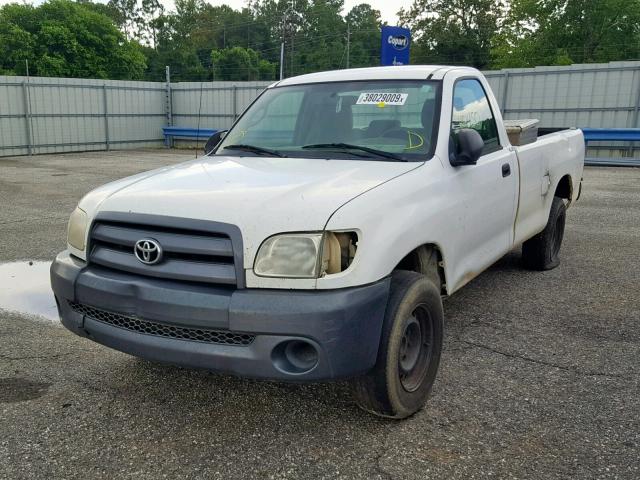 5TBJU32165S453374 - 2005 TOYOTA TUNDRA WHITE photo 2