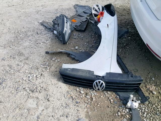 3VW2K7AJ6EM334991 - 2014 VOLKSWAGEN JETTA BASE WHITE photo 9