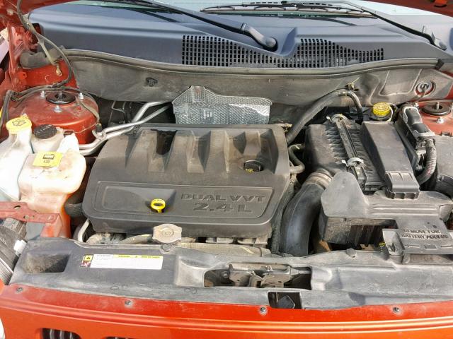 1J8FT47W58D788094 - 2008 JEEP COMPASS SP ნარინჯისფერი ფოტო 7