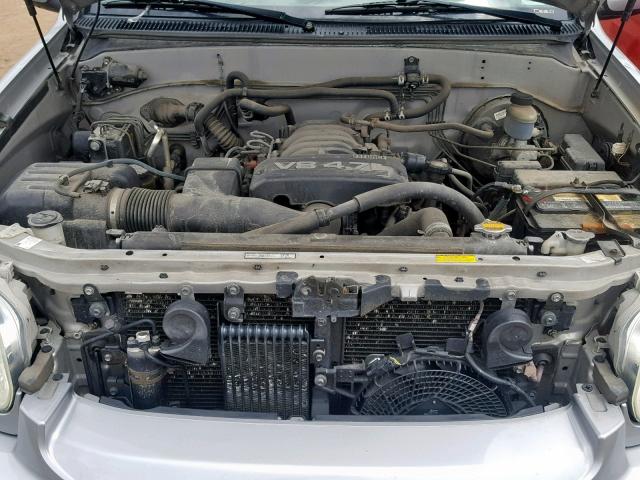 5TDBT48A76S276265 - 2006 TOYOTA SEQUOIA LI SILVER photo 7