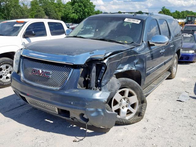 1GKFK668X7J298831 - 2007 GMC YUKON XL D GREEN photo 2