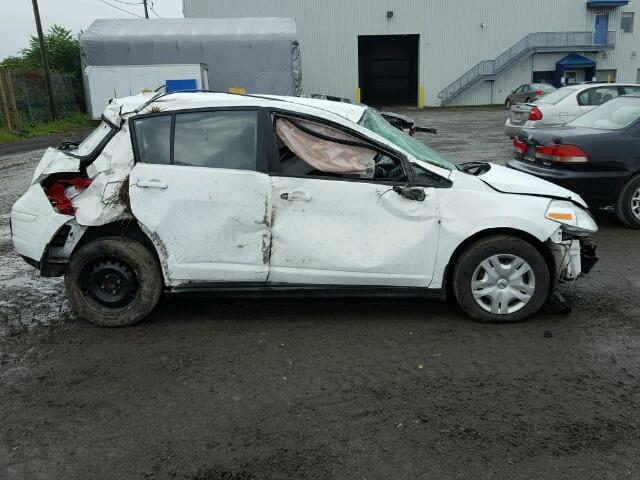 3N1BC1CP9CL379573 - 2012 NISSAN VERSA S WHITE photo 9