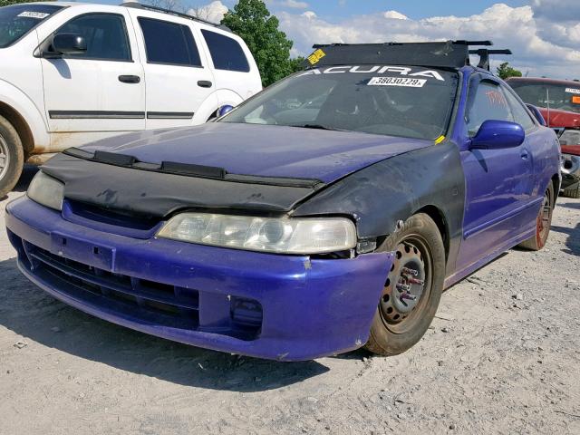 JH4DC4347TS006352 - 1996 ACURA INTEGRA RS PURPLE photo 2