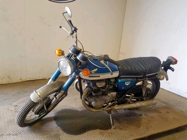 CB3502008386 - 1970 HONDA OTHER BLUE photo 2