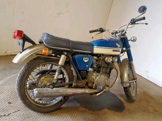 CB3502008386 - 1970 HONDA OTHER BLUE photo 4