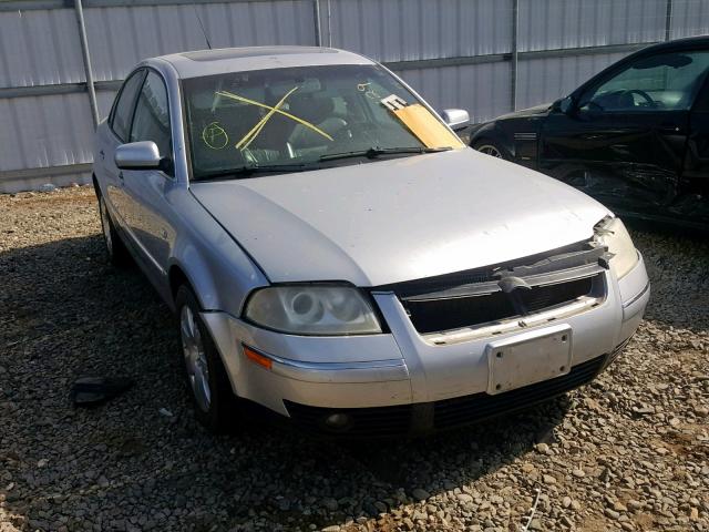 WVWRH63B73P112614 - 2003 VOLKSWAGEN PASSAT GLX SILVER photo 1