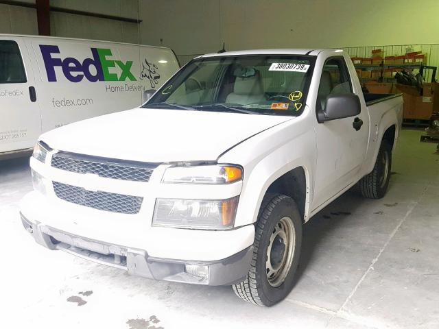 1GCCSBF98B8137698 - 2011 CHEVROLET COLORADO WHITE photo 2