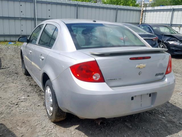 1G1AL58F887128564 - 2008 CHEVROLET COBALT LT SILVER photo 3