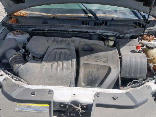 1G1AL58F887128564 - 2008 CHEVROLET COBALT LT SILVER photo 7