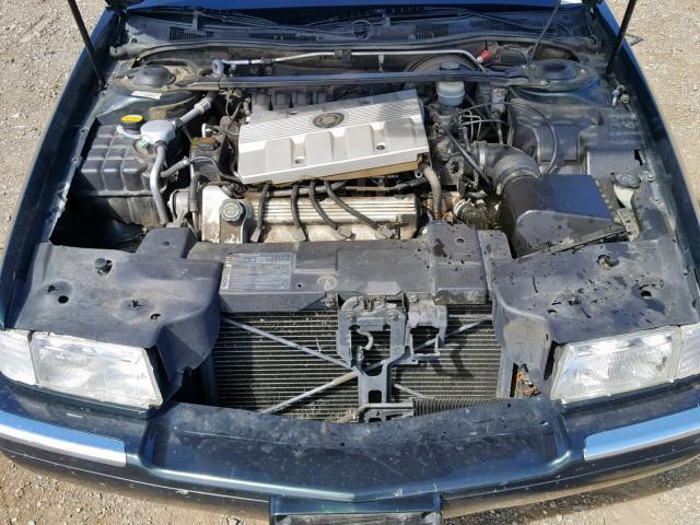 1G6ET1299TU610719 - 1996 CADILLAC ELDORADO T GREEN photo 7