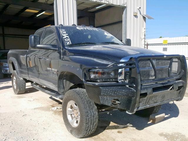 3D7KS28C75G764109 - 2005 DODGE RAM 2500 S BLACK photo 1