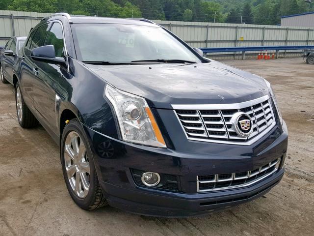 3GYFNFE3XFS637104 - 2015 CADILLAC SRX PERFOR BLUE photo 1