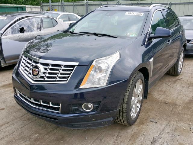 3GYFNFE3XFS637104 - 2015 CADILLAC SRX PERFOR BLUE photo 2