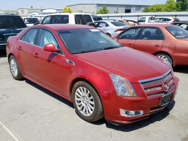 1G6DE5E55D0165040 - 2013 CADILLAC CTS LUXURY RED photo 1