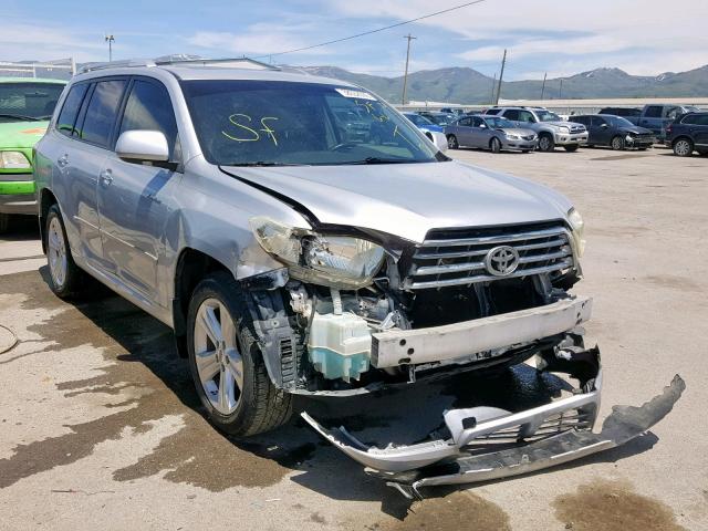 JTEDS42A682041060 - 2008 TOYOTA HIGHLANDER SILVER photo 1