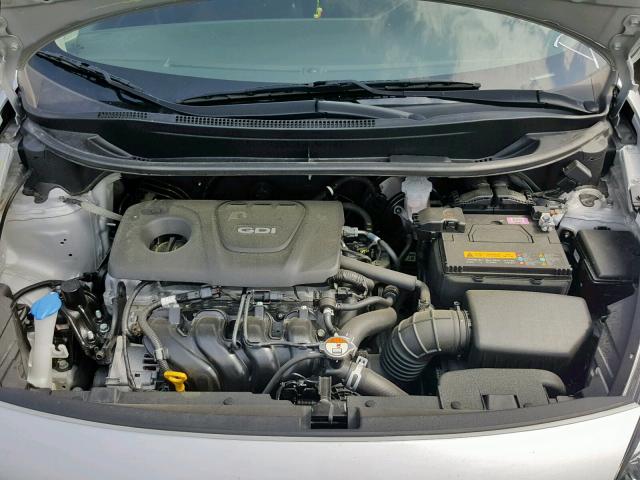 KNADM4A35H6104253 - 2017 KIA RIO LX SILVER photo 7