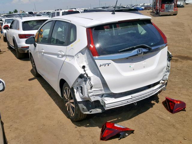 3HGGK5G89FM721975 - 2015 HONDA FIT EX WHITE photo 3