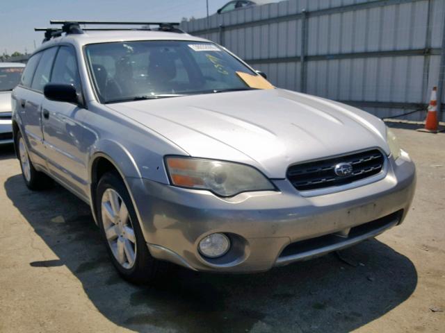 4S4BP61C967358340 - 2006 SUBARU LEGACY OUT SILVER photo 1