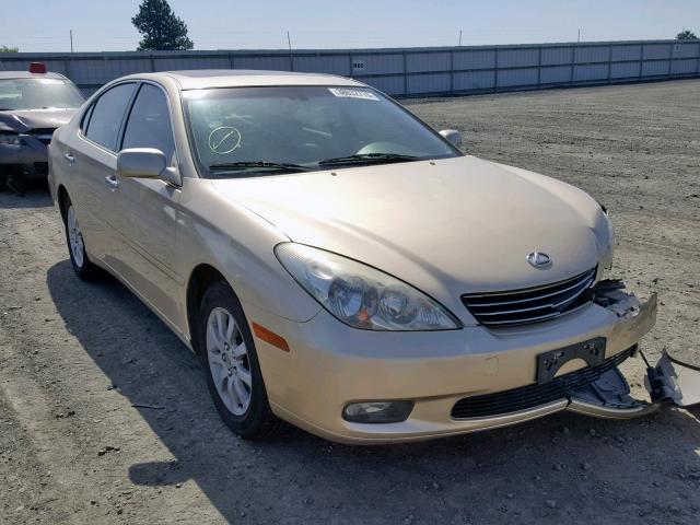 JTHBF30G736009543 - 2003 LEXUS ES 300 GOLD photo 1