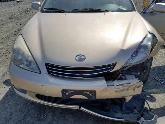 JTHBF30G736009543 - 2003 LEXUS ES 300 GOLD photo 7