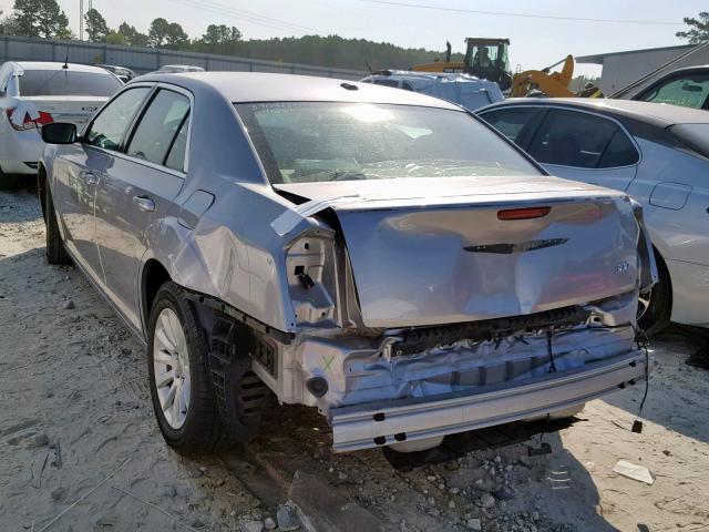 2C3CCAAG0EH288714 - 2014 CHRYSLER 300 GRAY photo 3