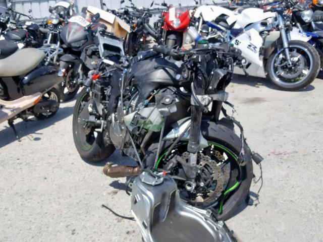 JKBZXJE19JA027127 - 2018 KAWASAKI ZX636 E BLACK photo 1