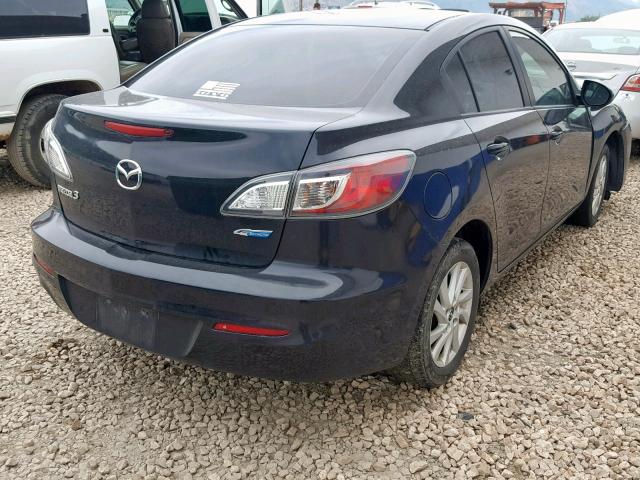 JM1BL1V74D1737116 - 2013 MAZDA 3 I GRAY photo 4