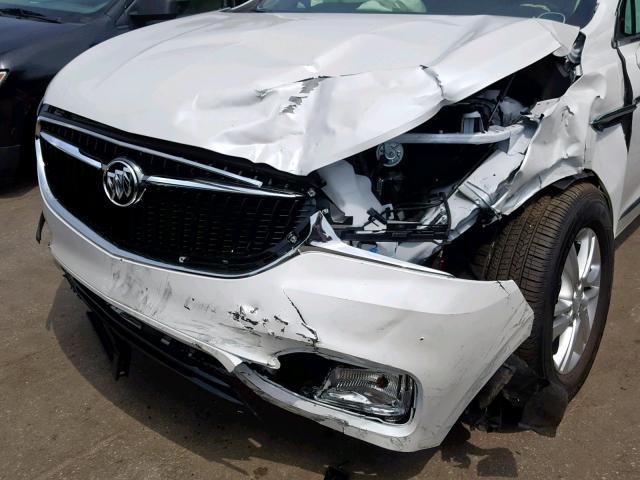 5GAERBKW8KJ295498 - 2019 BUICK ENCLAVE ES WHITE photo 9